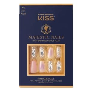 Kiss majestic nails 30 reusable medium nails